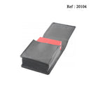 Etui à paquet de cigarettes cuir SAREVA Noir