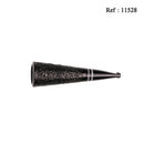 Fume cigare Bruyère Tromba rustique noir, 22mm
