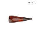 Fume cigare Bruyère orange/noir, 15mm