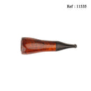 Fume cigare Bruyère orange/noir, 17mm